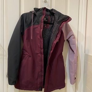 Ski snowboard jacket